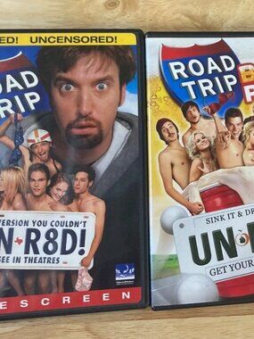 Road Trip DVD Lot 3 Movies – Road Trip, Beer Pong, EuroTrip Unrated Comedy Set